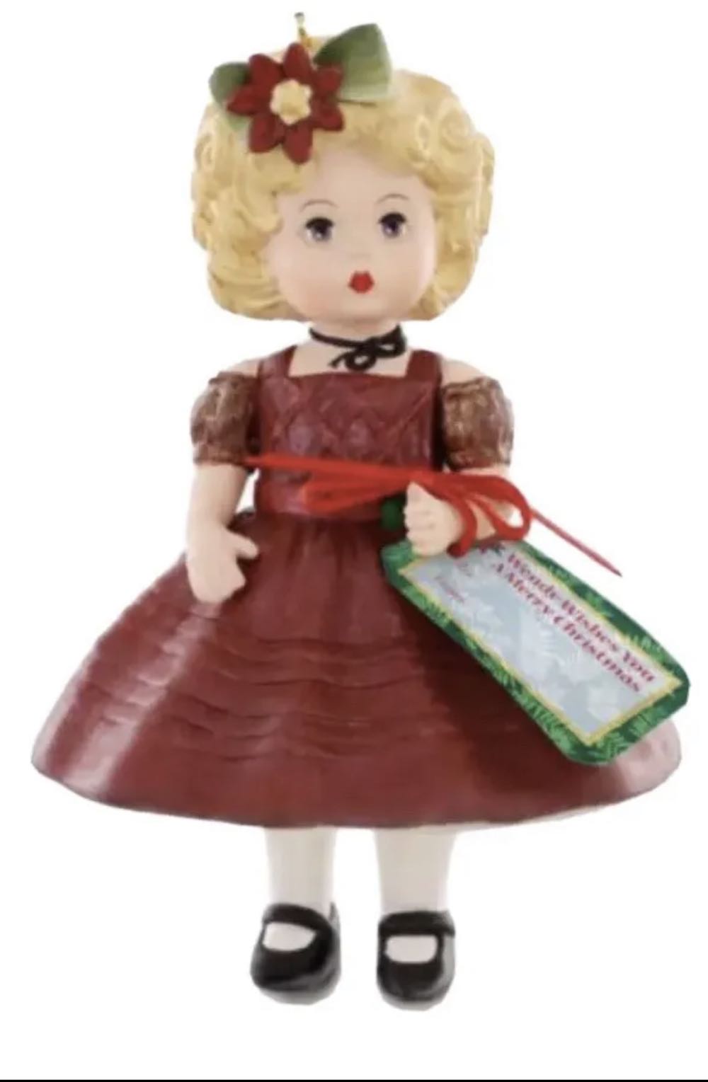 Wendy Wishes You a Merry Christmas - Madame Alexander (#20 Madame Alexander Series) ornament collectible - Main Image 3