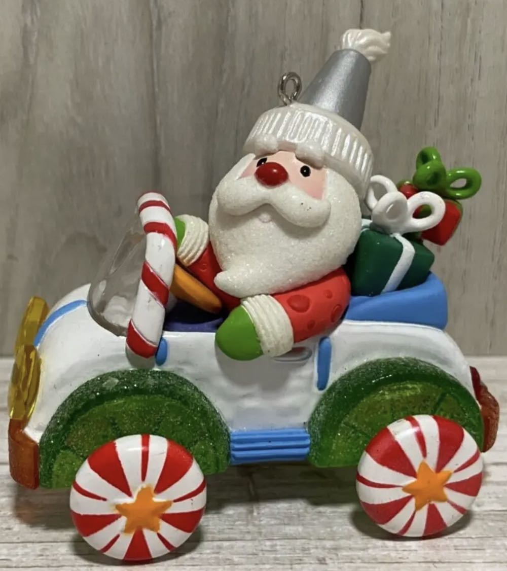 Santa’s Sweet Ride, 2007 - Santa’s Sweet Ride ornament collectible - Main Image 3