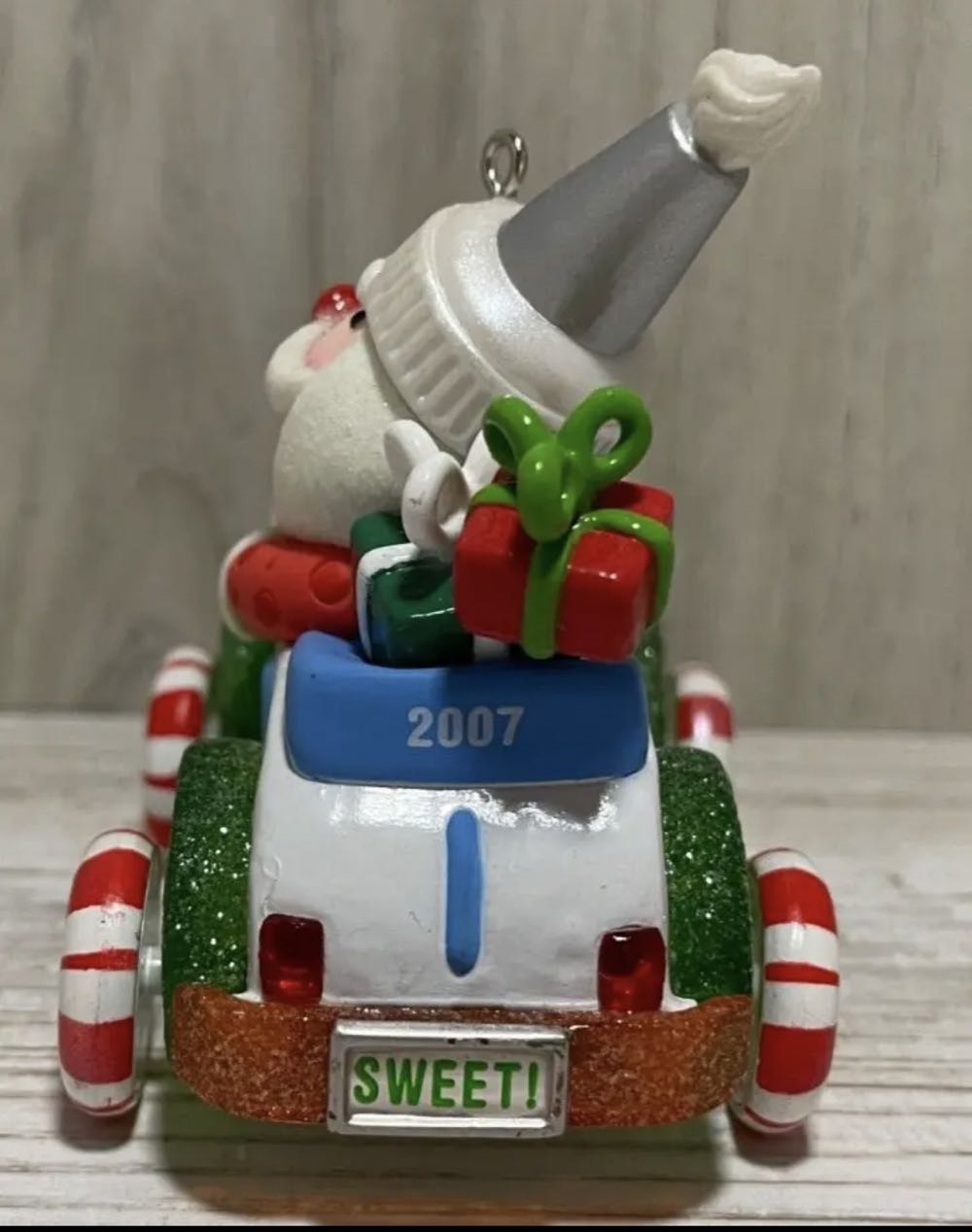 Santa’s Sweet Ride, 2007 - Santa’s Sweet Ride ornament collectible - Main Image 4