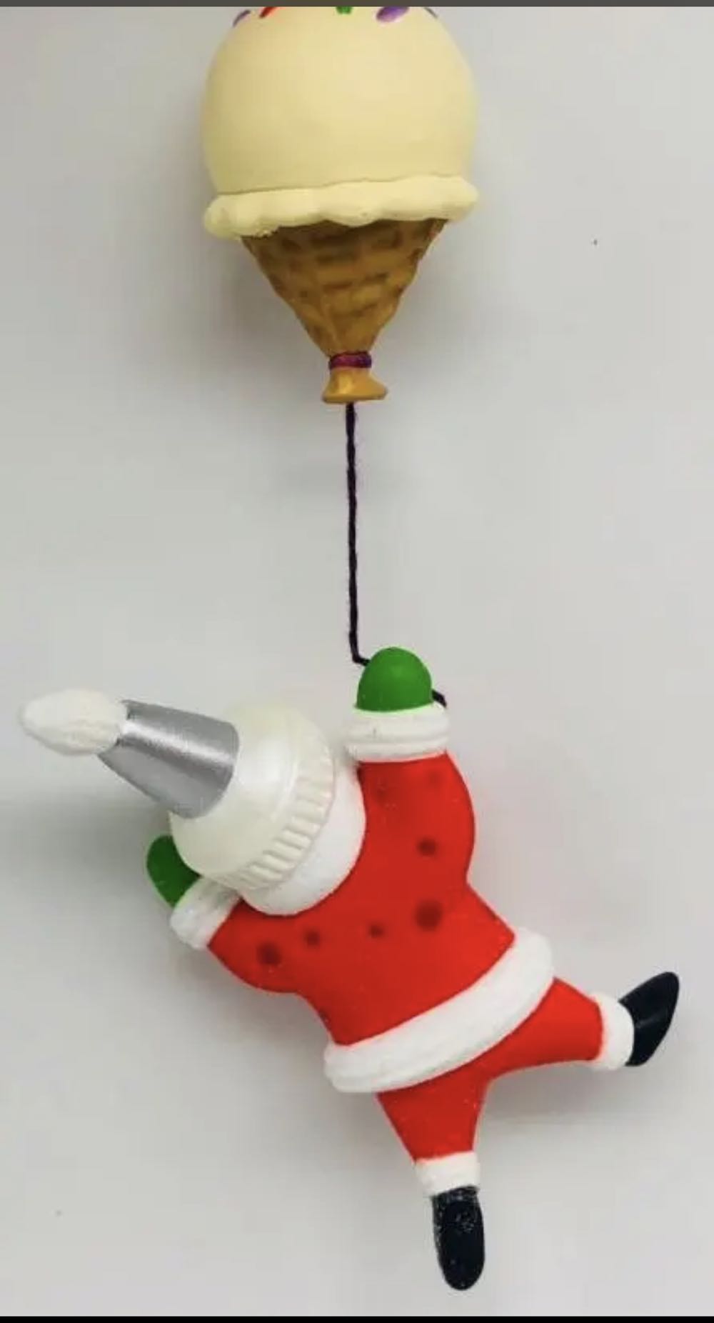 Santa’s Sweet Ride Five Sweet Years - Santa’s Sweet Ride- Companion Piece (Hallmark KOC Member Exclusive, Ltd Ed) ornament collectible - Main Image 4