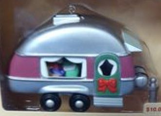 Travels with Santa (Camping) ornament collectible - Main Image 1