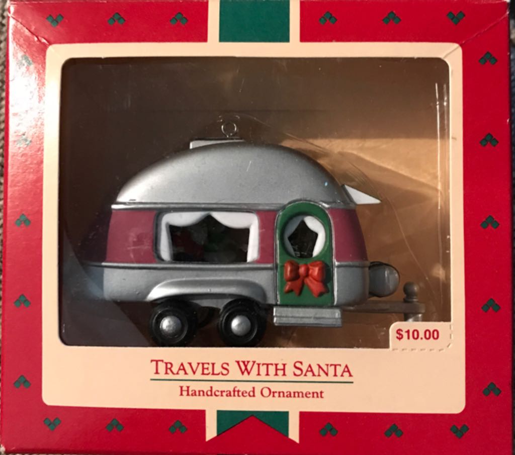 Travels with Santa  (Camping) ornament collectible - Main Image 2