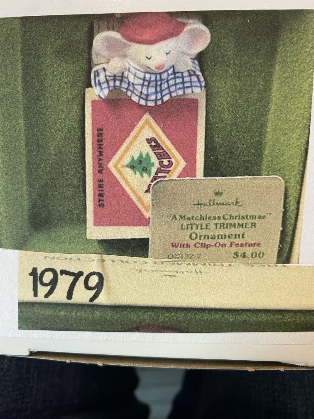 A Matchless Christmas - Little Trimmers (Hallmark Trimmer) ornament collectible - Main Image 3