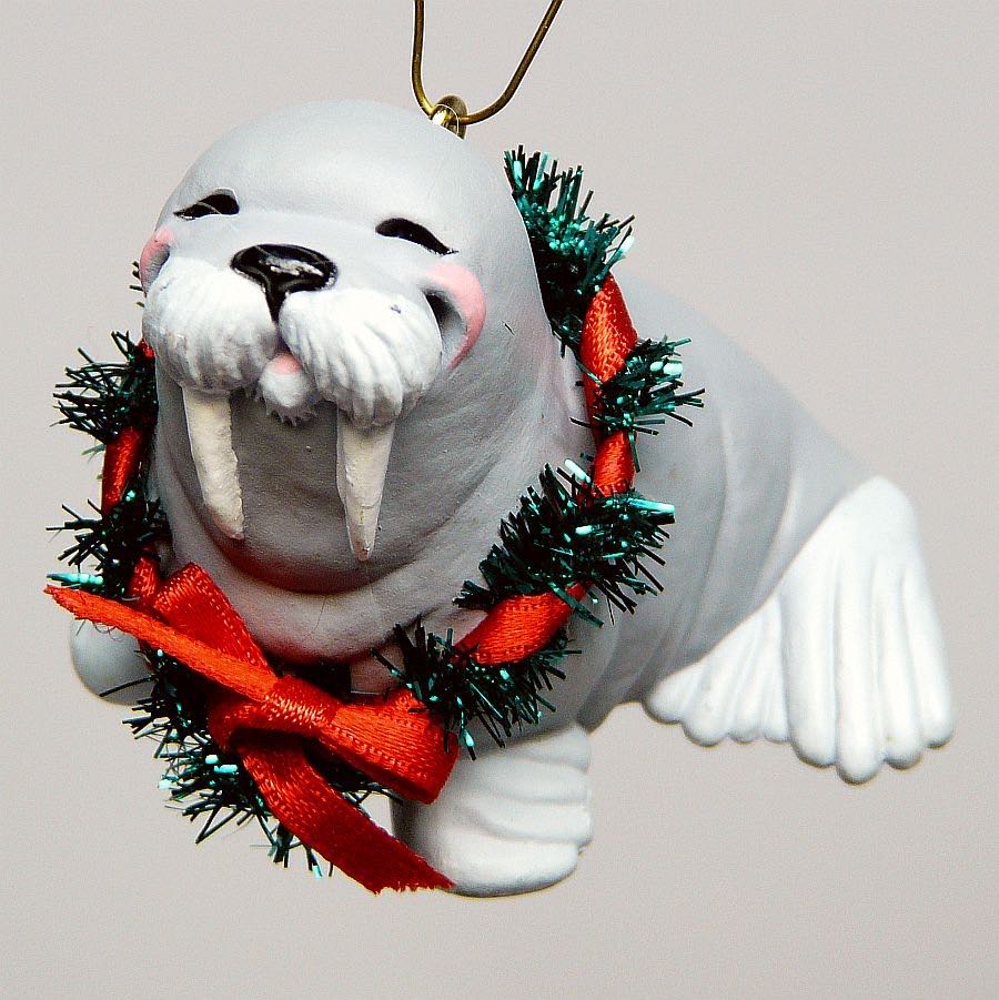 Jolly Walrus  (Animals, Walrus, Mini) ornament collectible - Main Image 2