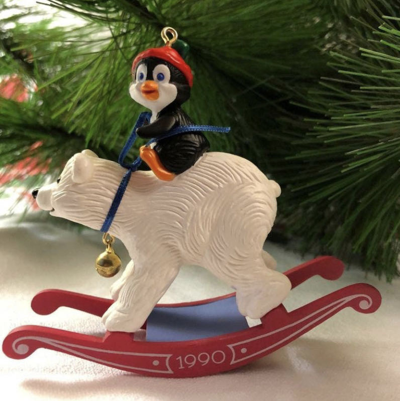 Bearback Rider  (Penguins) ornament collectible - Main Image 3