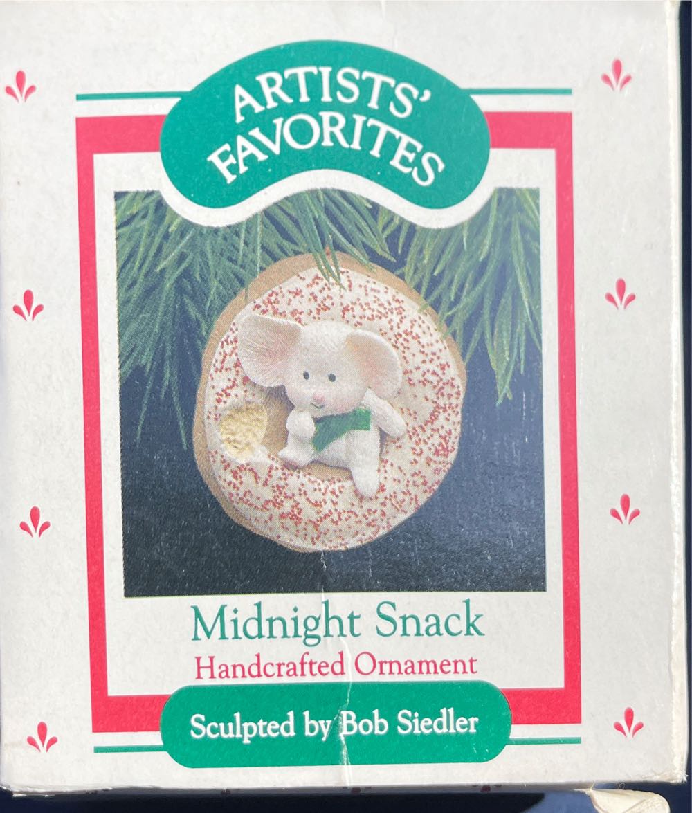 Midnight Snack - Artists’ Favorites (Mice) ornament collectible - Main Image 4