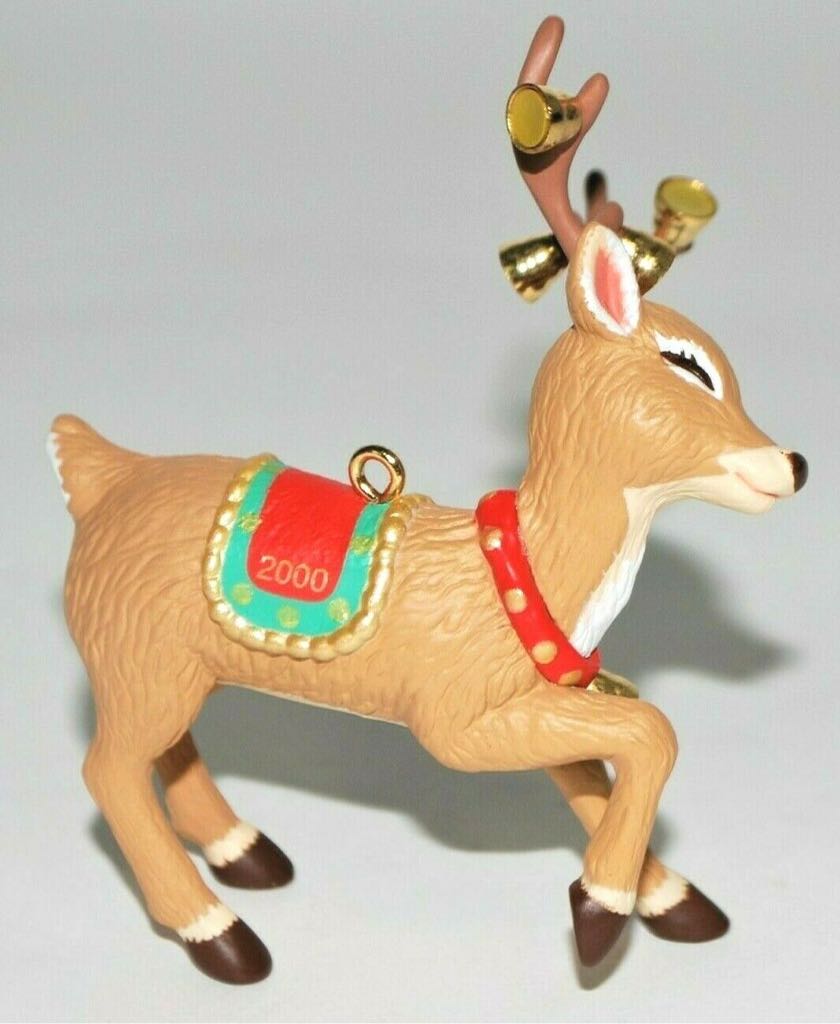 Ringing Reindeer - Treasure Tree (Reindeer) ornament collectible - Main Image 2