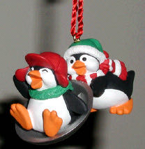 Having Fun with Friends - KOC CLUB EXCLUSIVE (Penguins) ornament collectible - Main Image 2