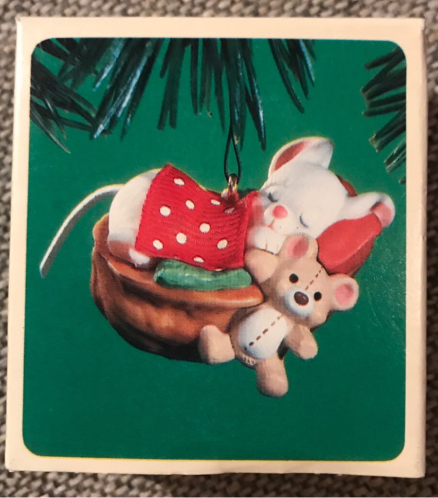 Napping Mouse - MOUSE (Mice) ornament collectible - Main Image 2