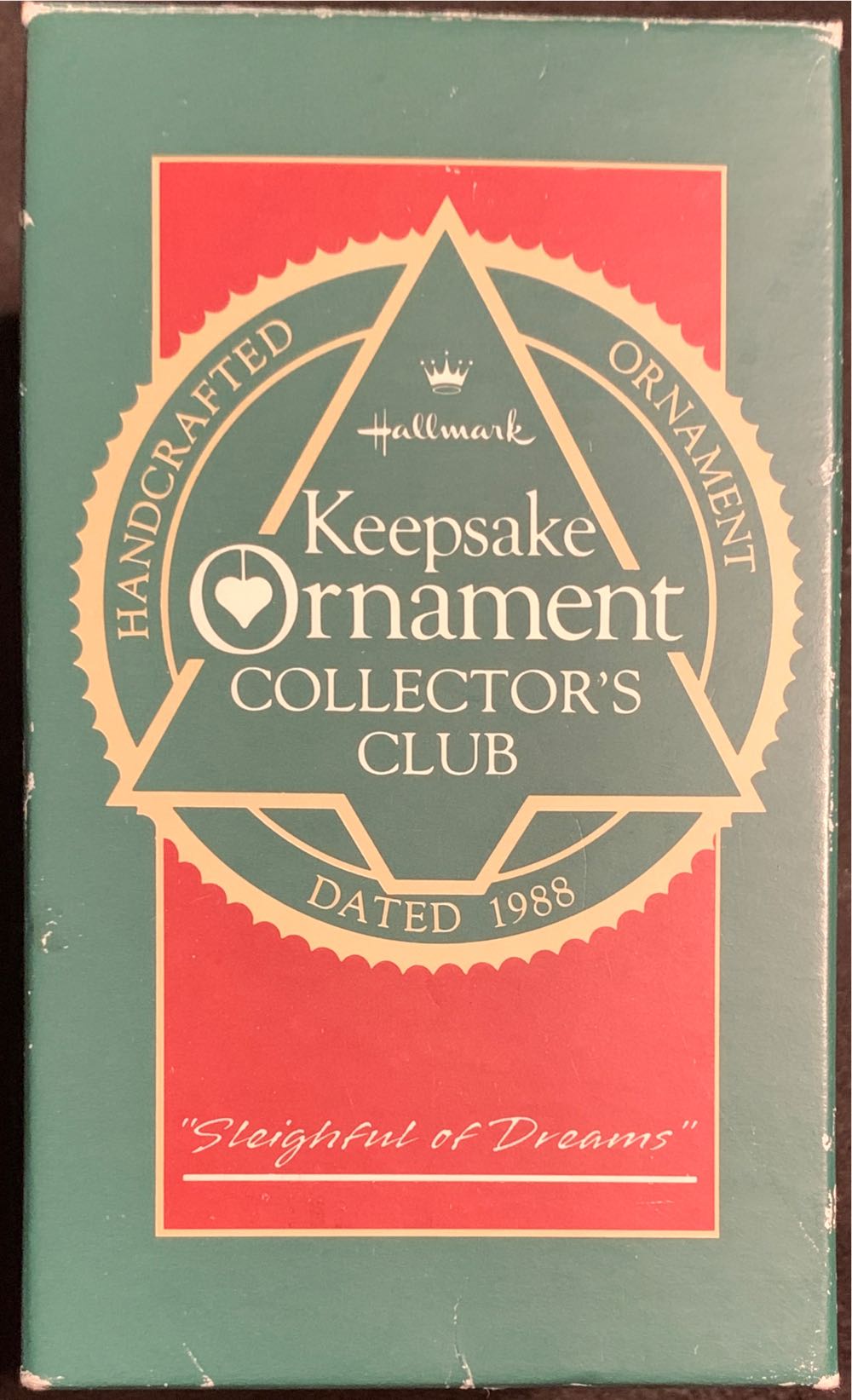Sleighful Of Dreams - Keepsake Ornament Collector’s Club (KOCC, Sleigh) ornament collectible - Main Image 2