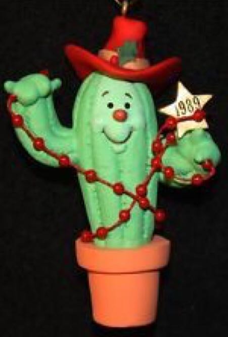 Cactus Cowboy - Handcrafted & Dated (Cowboy, Cactus) ornament collectible - Main Image 1