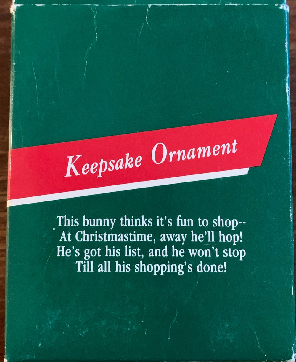 Hoppy Holidays - Rabbit (Rabbits) ornament collectible - Main Image 2