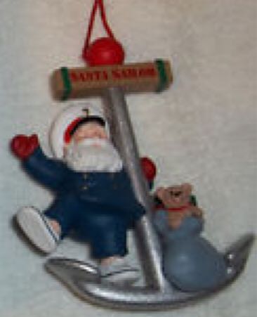 Santa Sailor  (Santa) ornament collectible - Main Image 1
