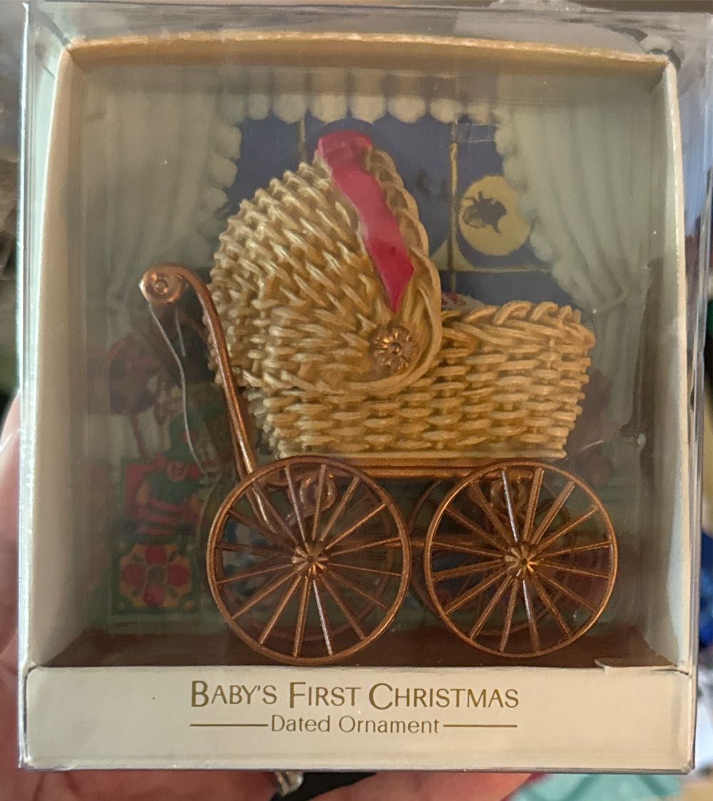 Baby’s First Christmas 1981 - Baby 1st christmas (Baby’s First Christmas) ornament collectible - Main Image 2