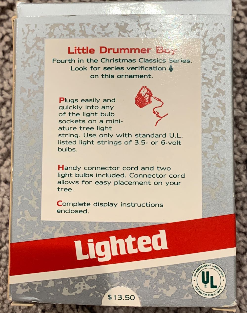 Little Drummer Boy - Christmas Classics (Collectible Series) ornament collectible - Main Image 2