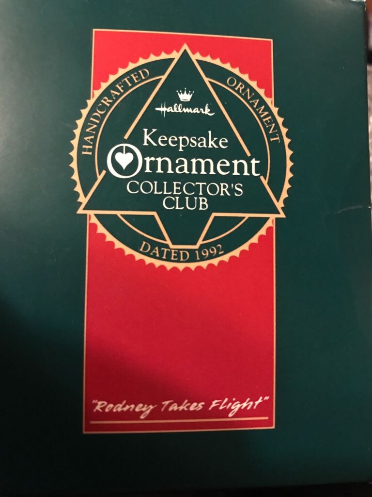 Rodney Takes Flight - KOCC Membership Ornament (Keepsake Ornament Collector’s Club) ornament collectible - Main Image 2