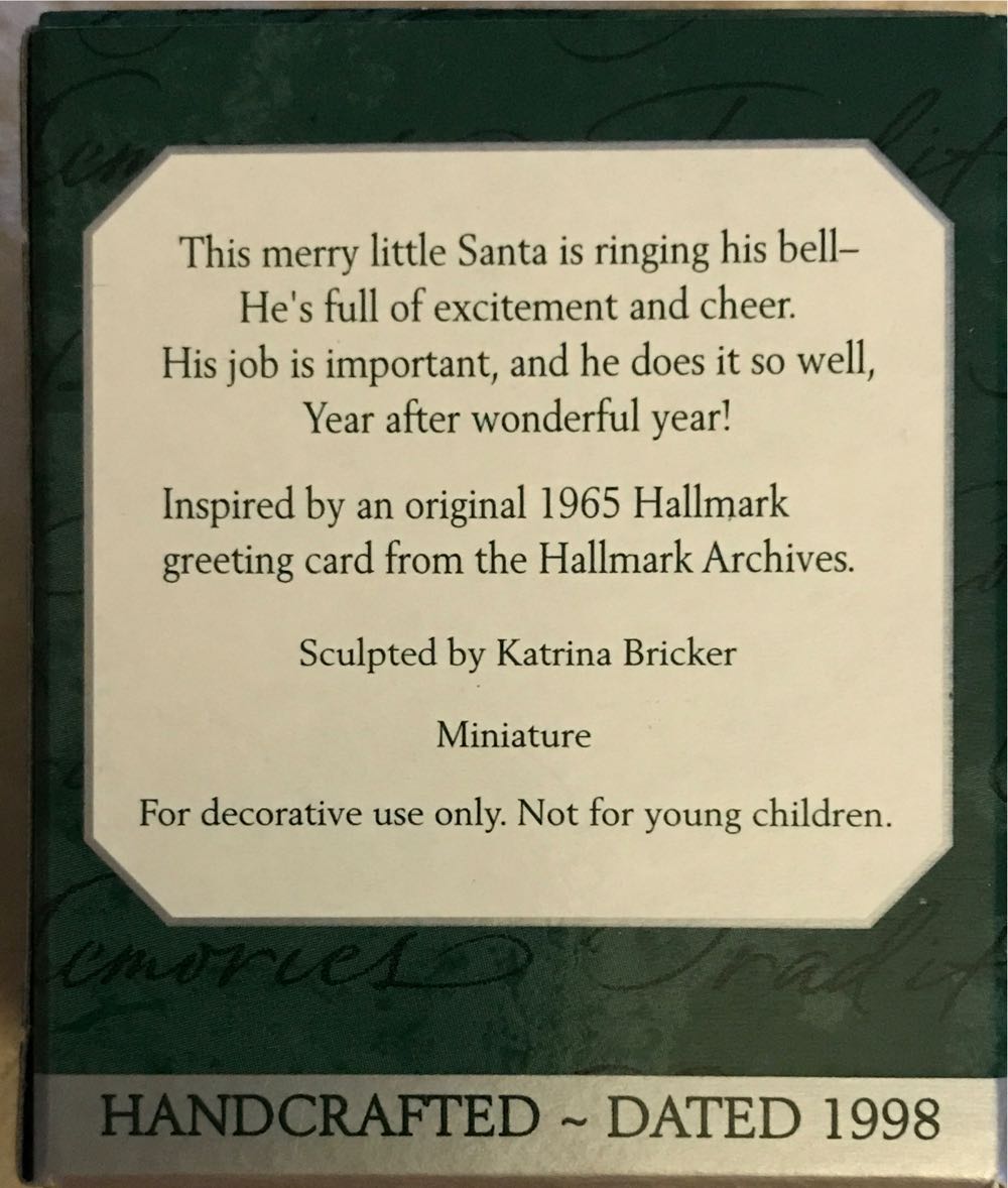 Kringle Bells - Random (Miniature) ornament collectible - Main Image 2