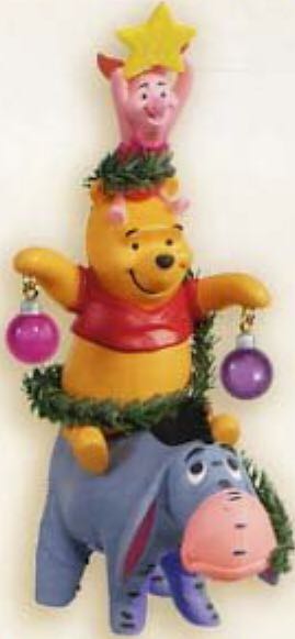 A Very Friendly Christmas Tree  (Winnie the Pooh) ornament collectible - Main Image 2