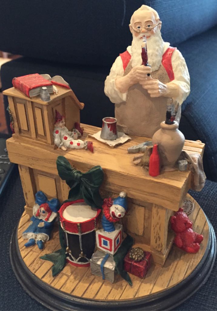 Rockwell Santa’s Workshop - Rockwell Heirloom Santa Collection ornament collectible - Main Image 1