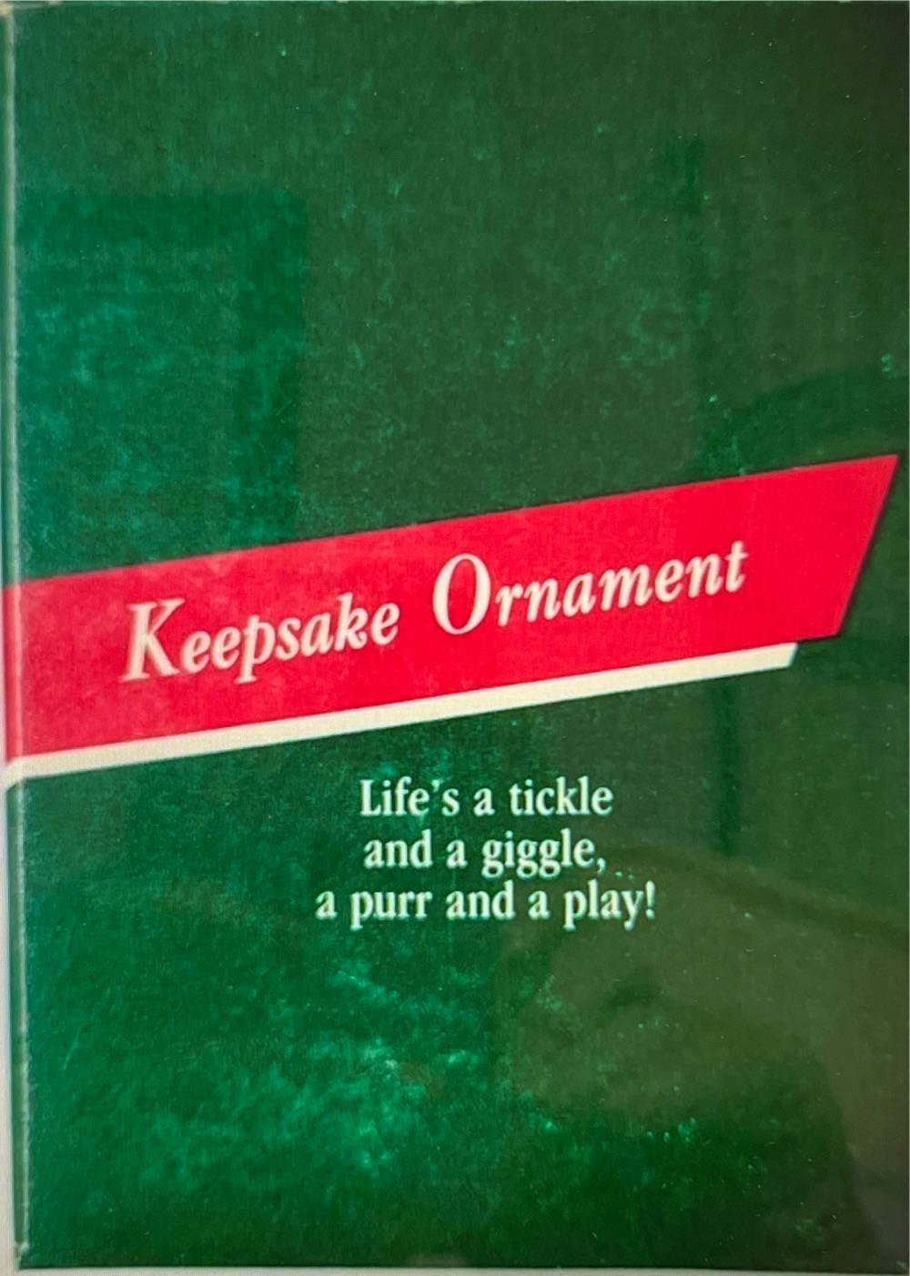 Stocking Kitten  (Kittens) ornament collectible - Main Image 2