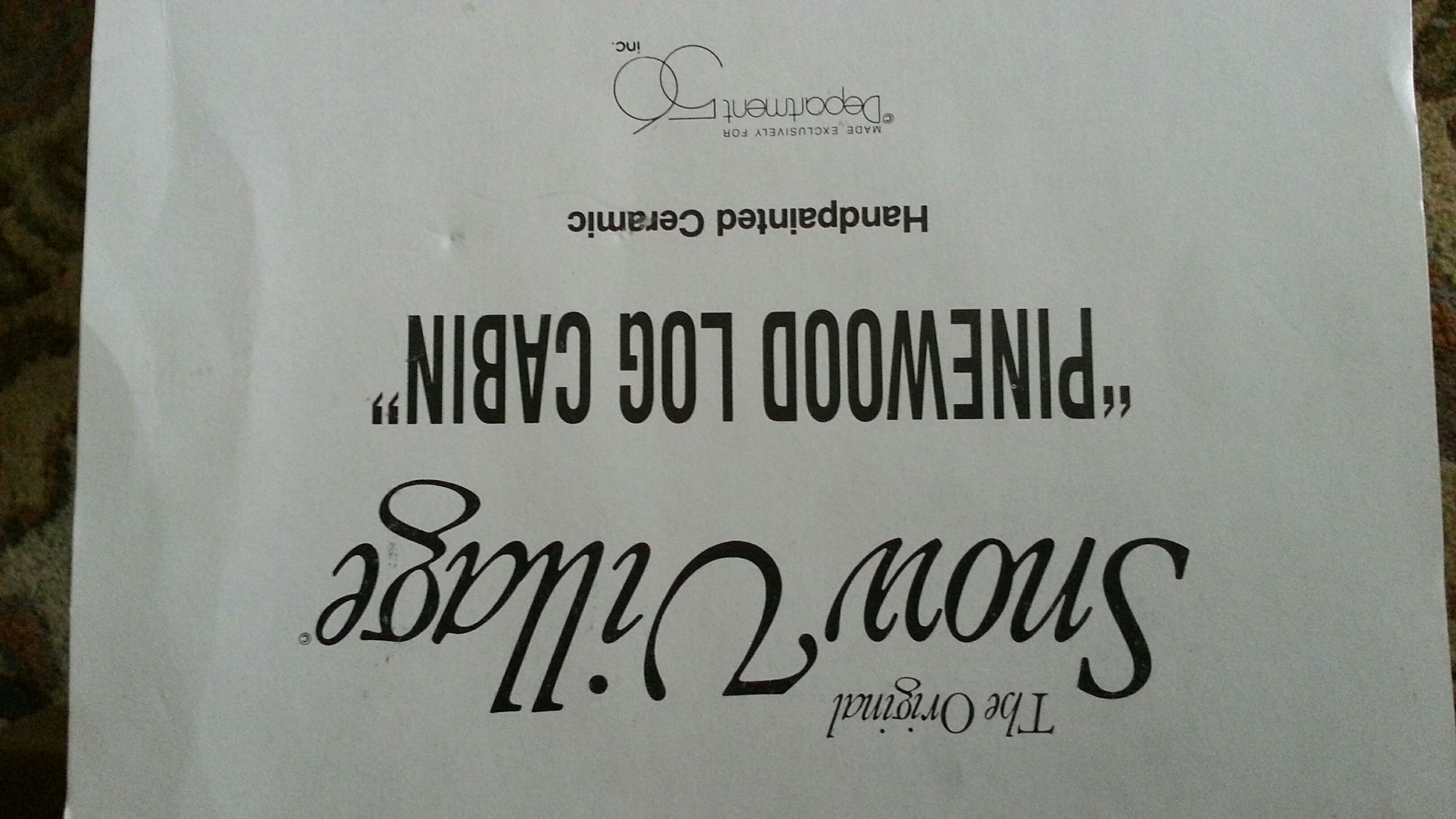 Pinewood  ornament collectible - Main Image 2