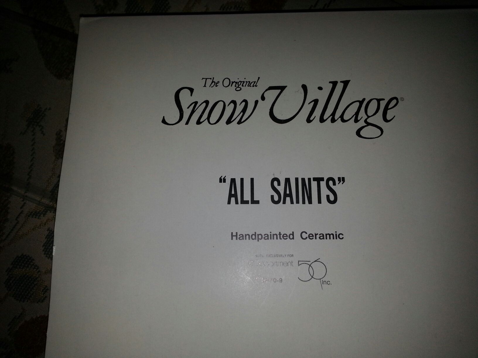 All Saints  ornament collectible - Main Image 2