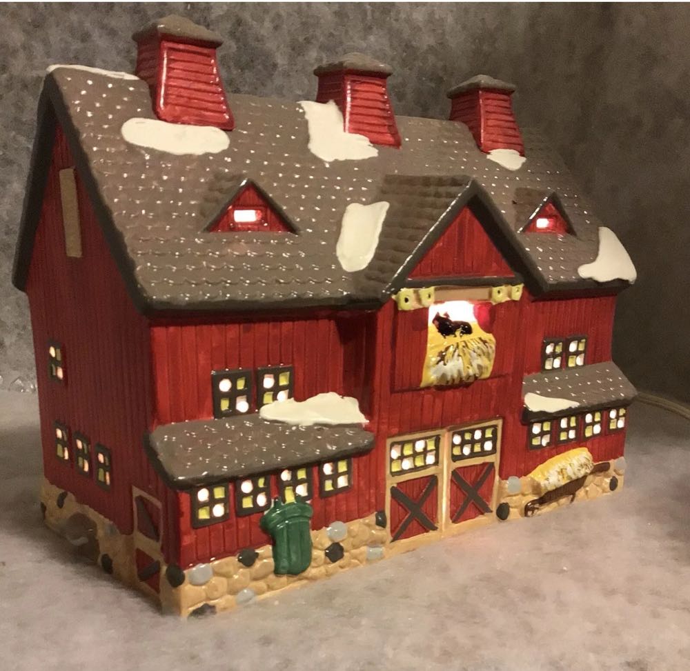 Red Barn - Original Snow Village - Building (The Original Snow Village) ornament collectible - Main Image 3