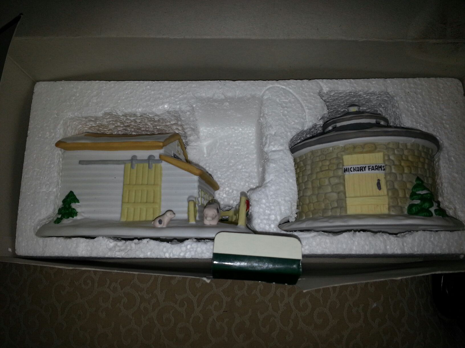 Pig Barn And Spring House  ornament collectible - Main Image 1
