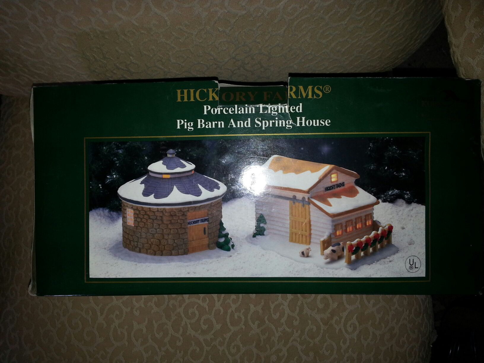 Pig Barn And Spring House  ornament collectible - Main Image 2