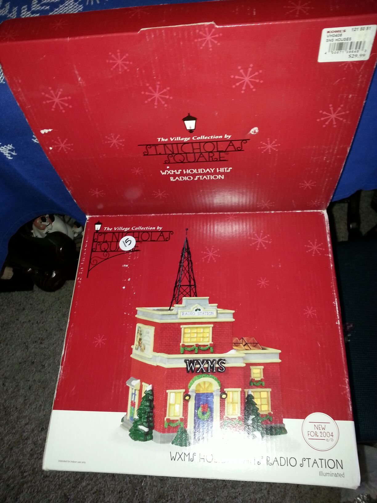WXMS Holiday Hits`Radio Station  ornament collectible - Main Image 2
