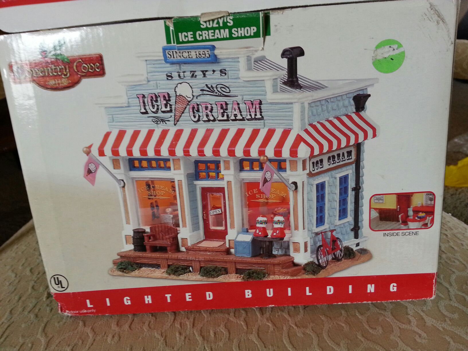 Suzy’s Ice Cream Shop  ornament collectible - Main Image 2