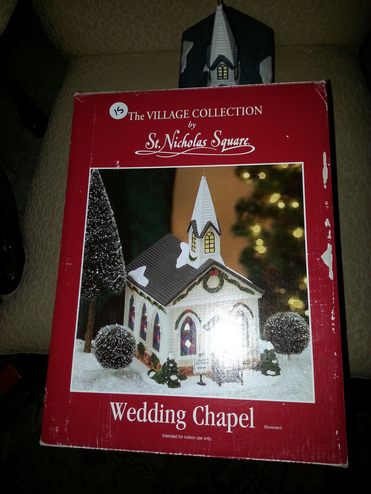 Wedding Chapel - The Village Collection ornament collectible - Main Image 2