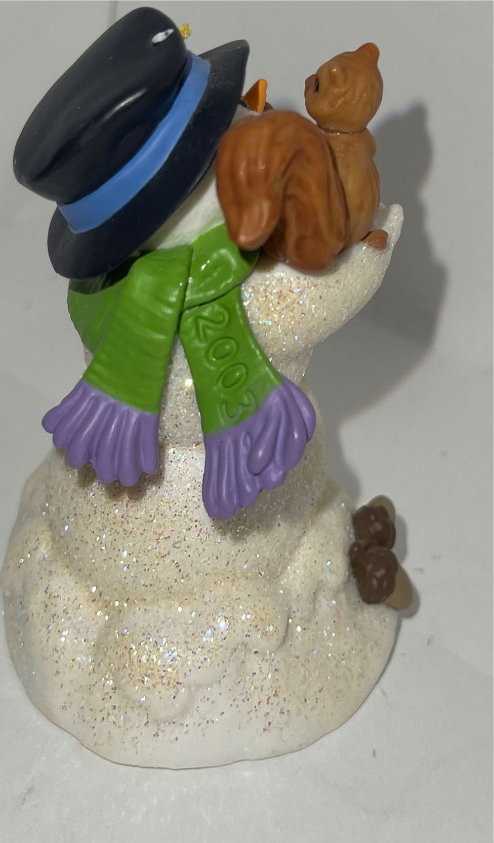 Snow Buddies #6 - 2003 Squirrels - Snow Buddies (Snowman) ornament collectible - Main Image 4