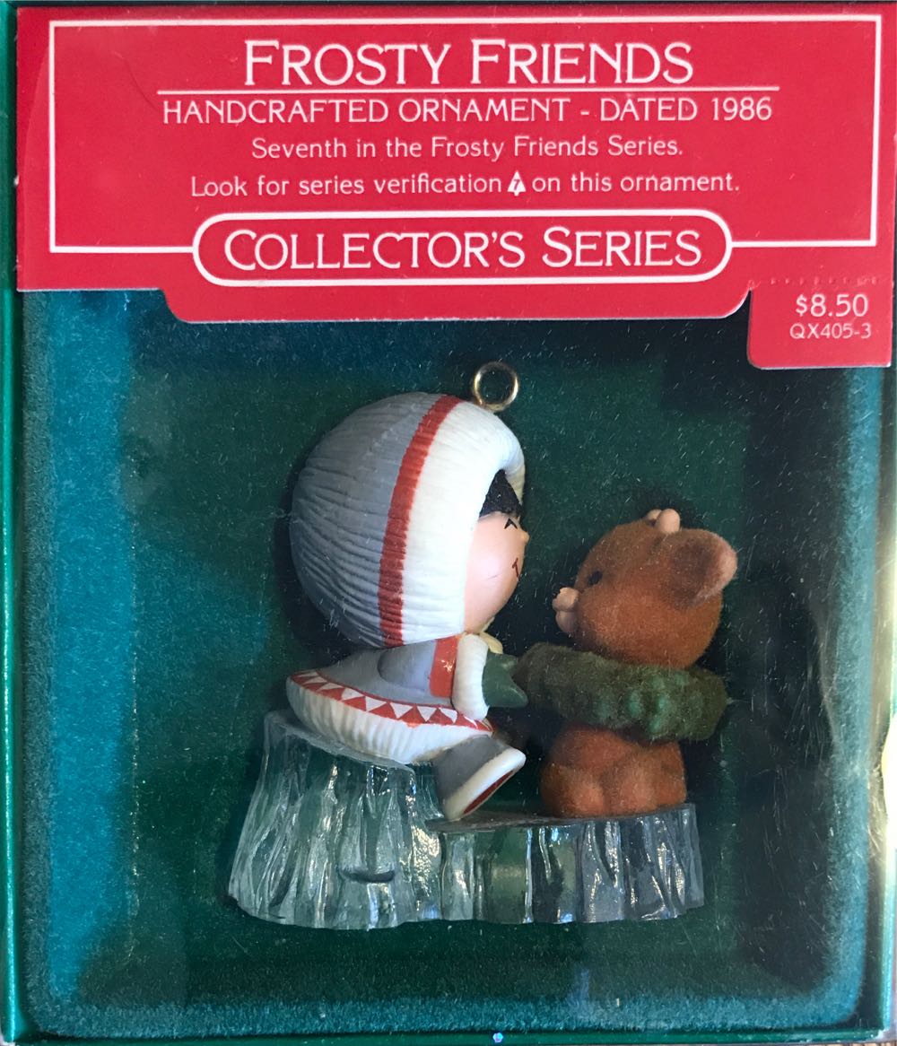 Frosty Friends #7 (1986) - 7th (Collector’s Series) ornament collectible - Main Image 2