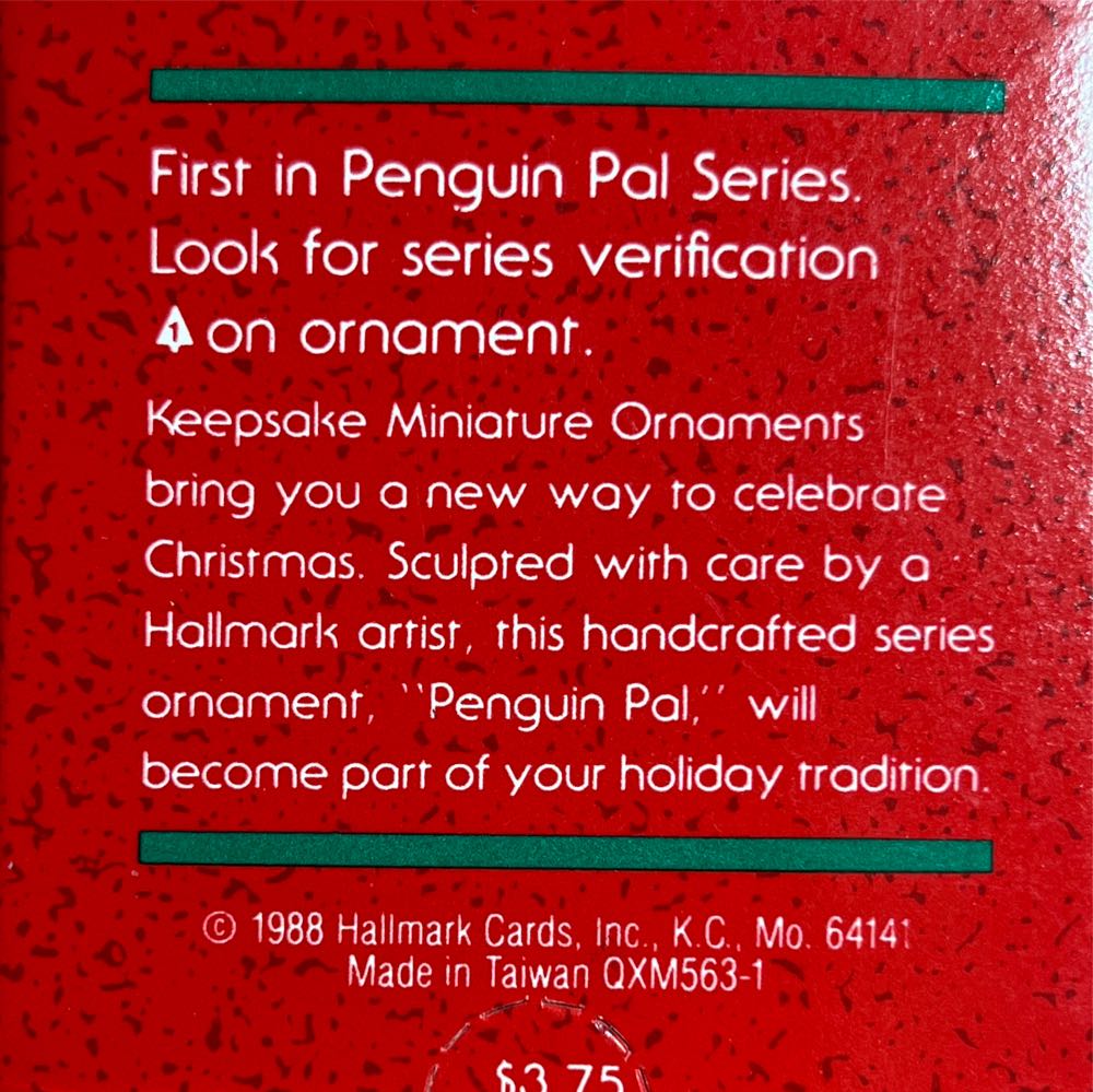 Penguin Pal #1 - Penguin Pal (Miniatures) ornament collectible - Main Image 2