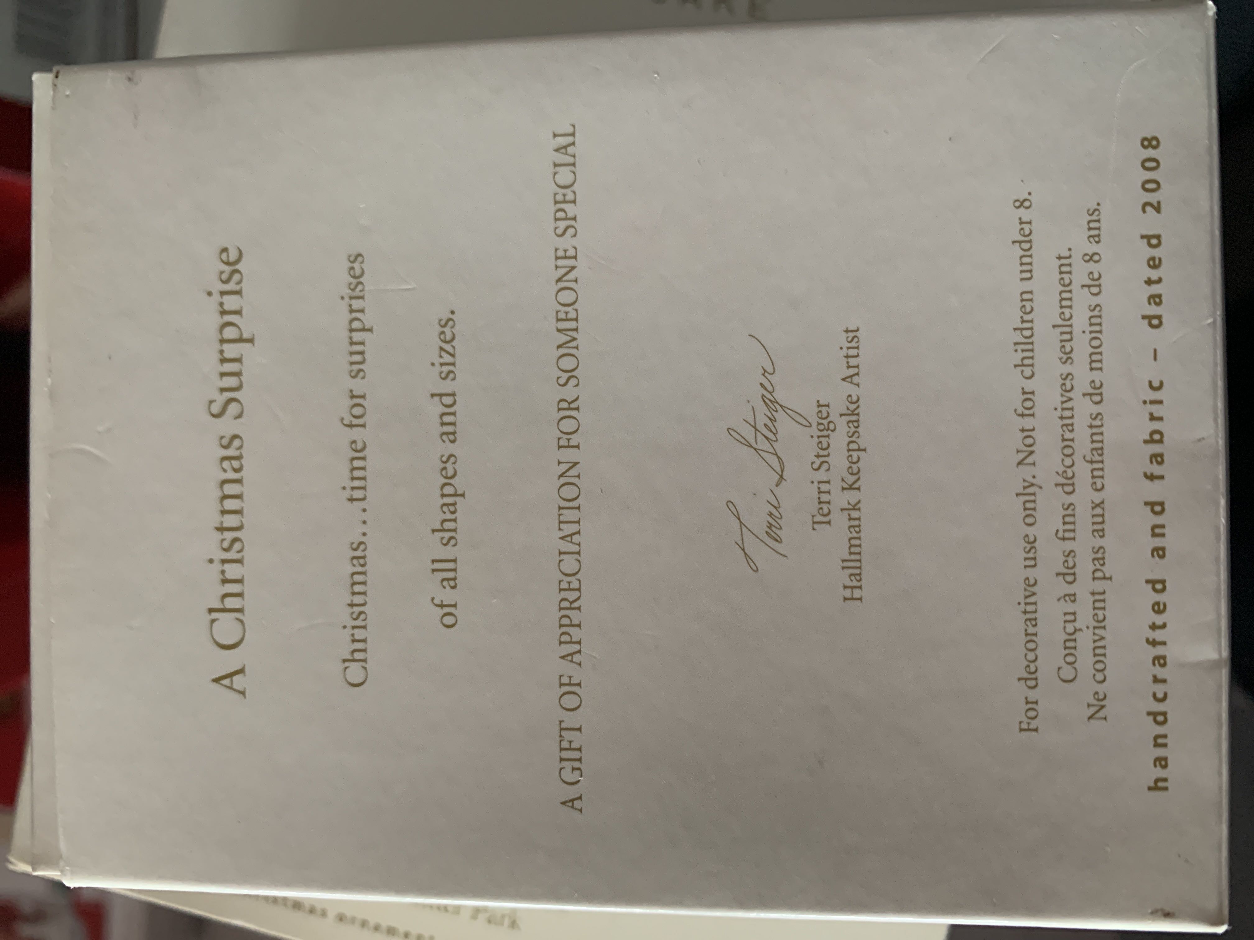 KOC - A Christmas Surprise - VIP Gift (VIP Club Exclusive) ornament collectible - Main Image 2