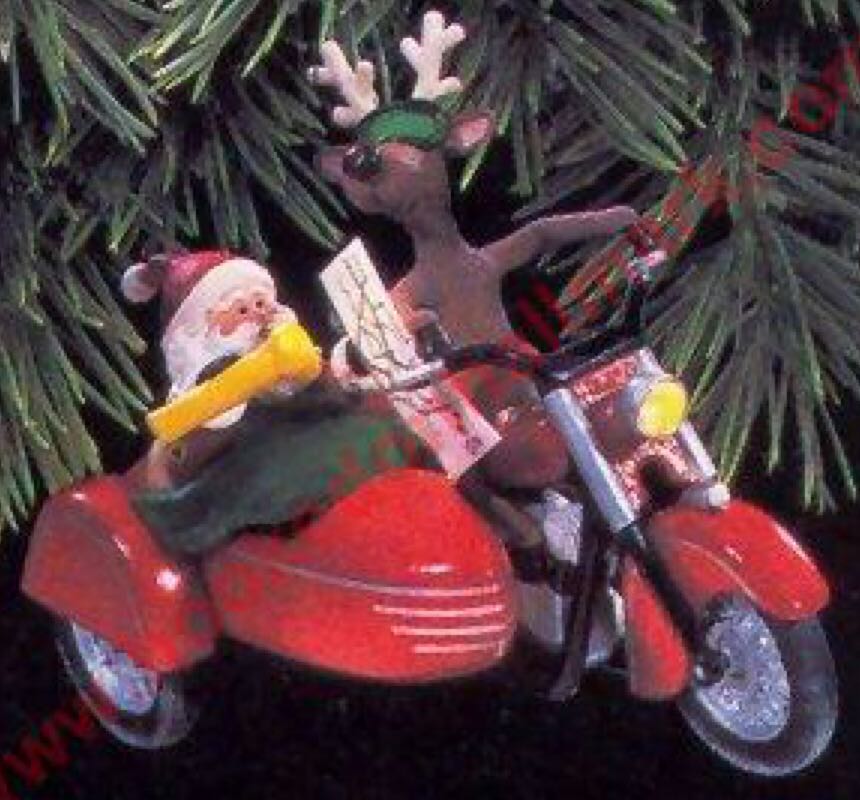 Motorcycle Chums  (MAGIC, Light) ornament collectible - Main Image 1