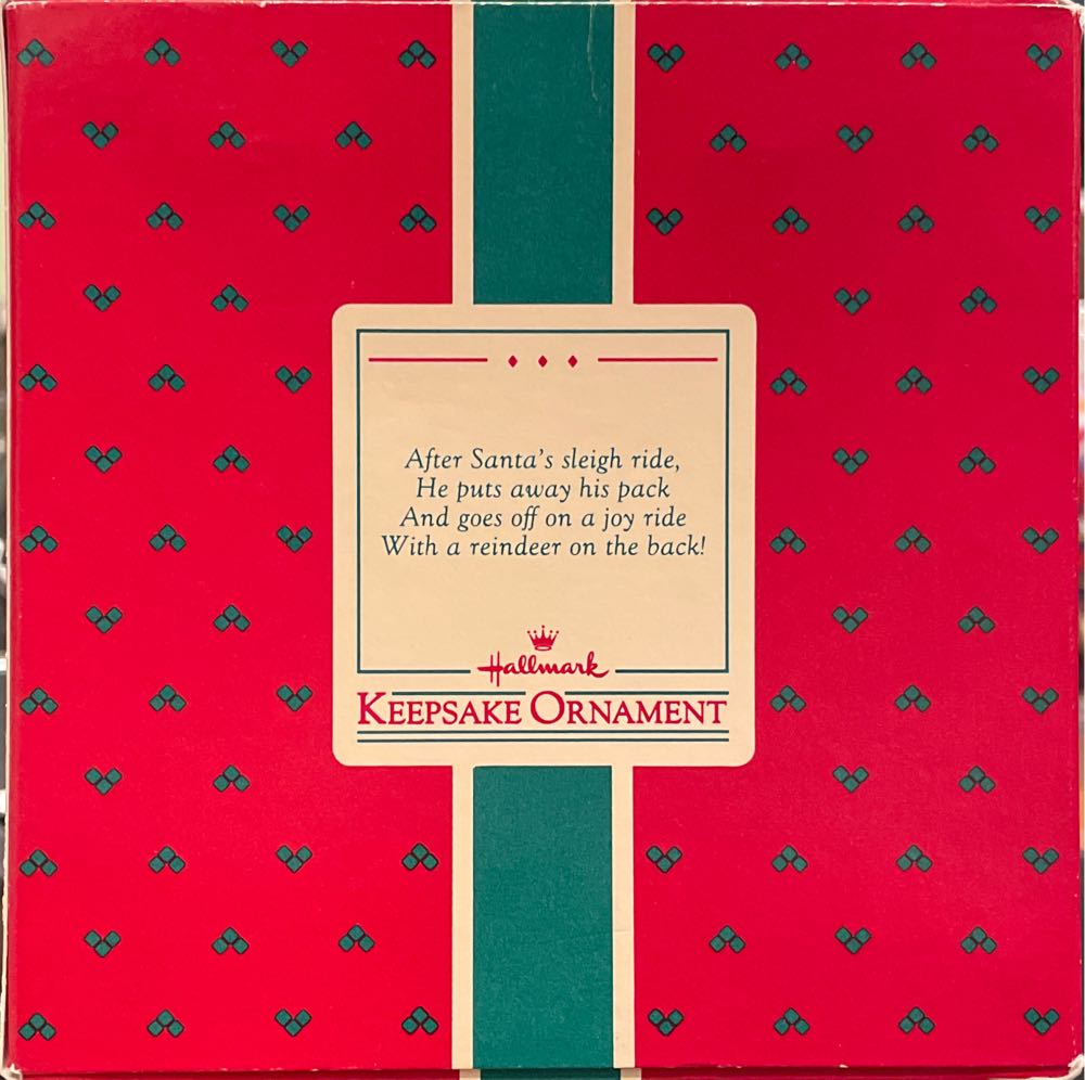 Joy Ride - Santa (Santa Motorcycle) ornament collectible - Main Image 2