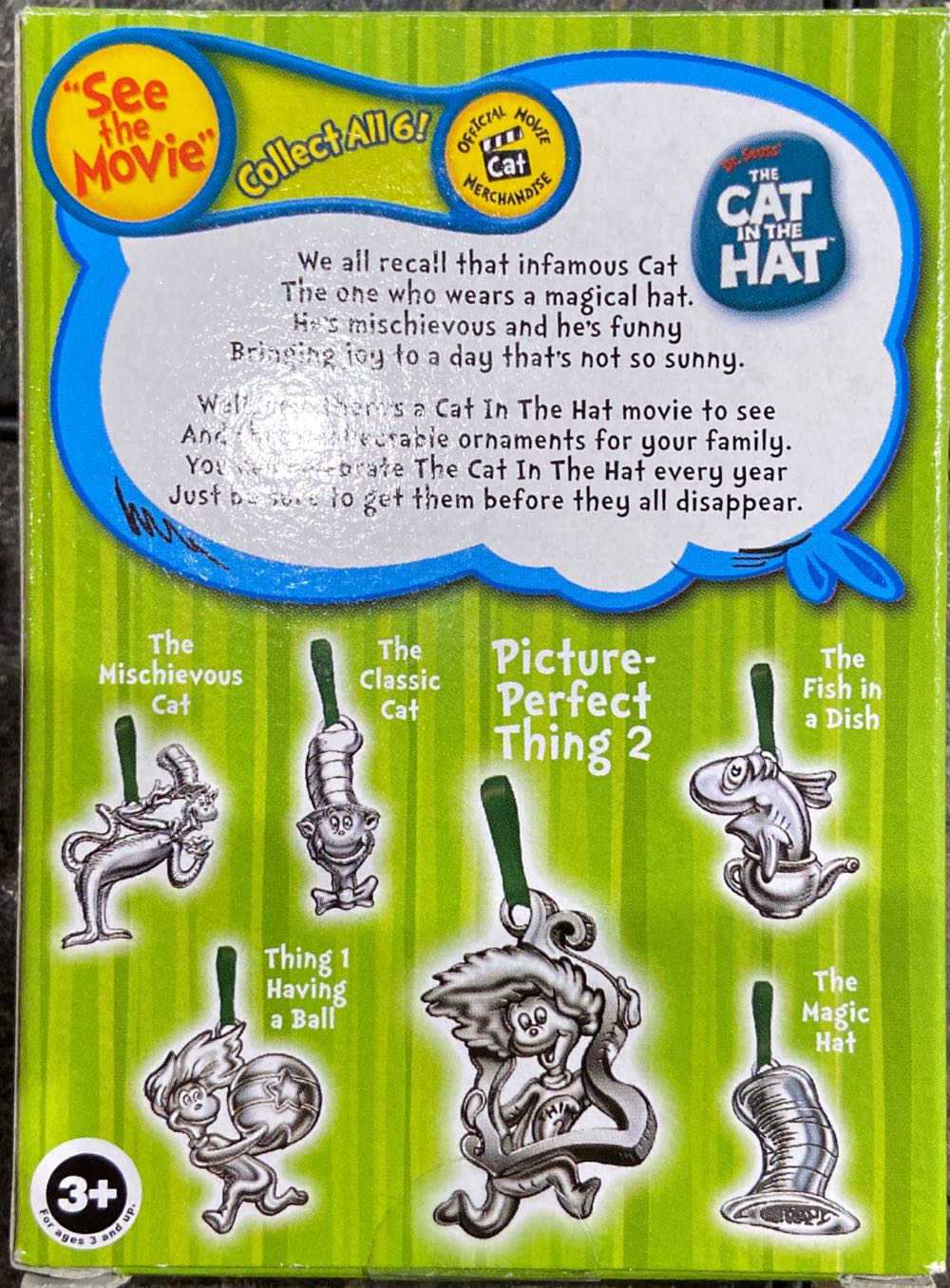 Dr Seuss - Picture Perfect Thing 2 ornament collectible - Main Image 3
