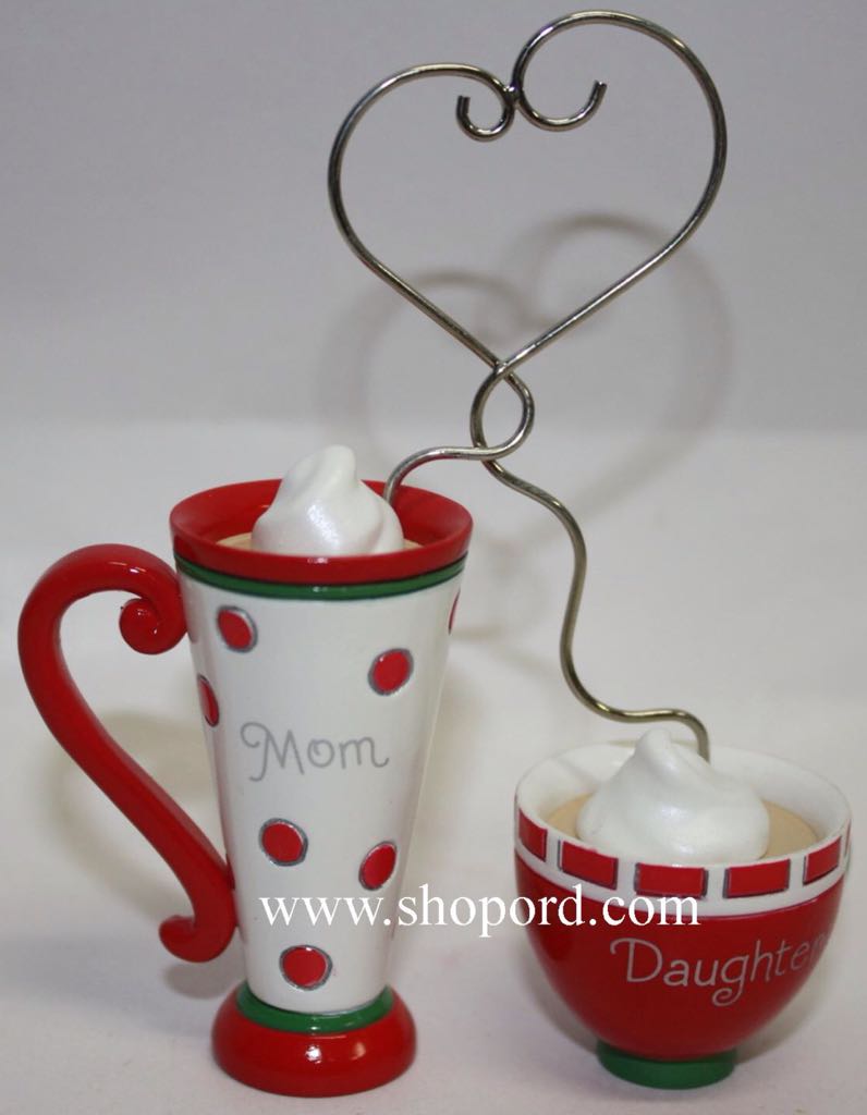 Mom and Daughter  (Daughter, Food) ornament collectible - Main Image 2