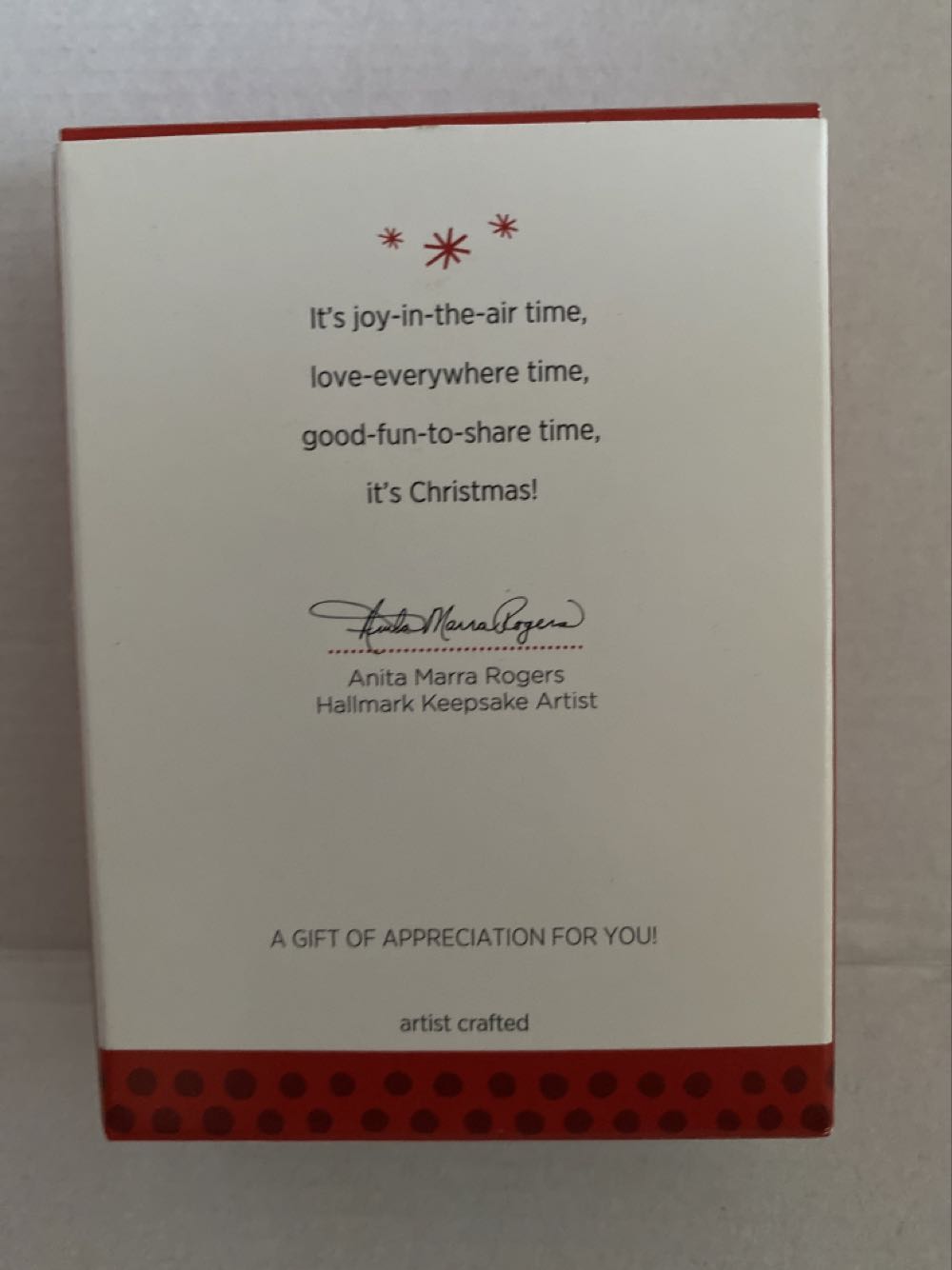 Joy In The Air! - Appreciation Gift (Limited Edition) ornament collectible - Main Image 2