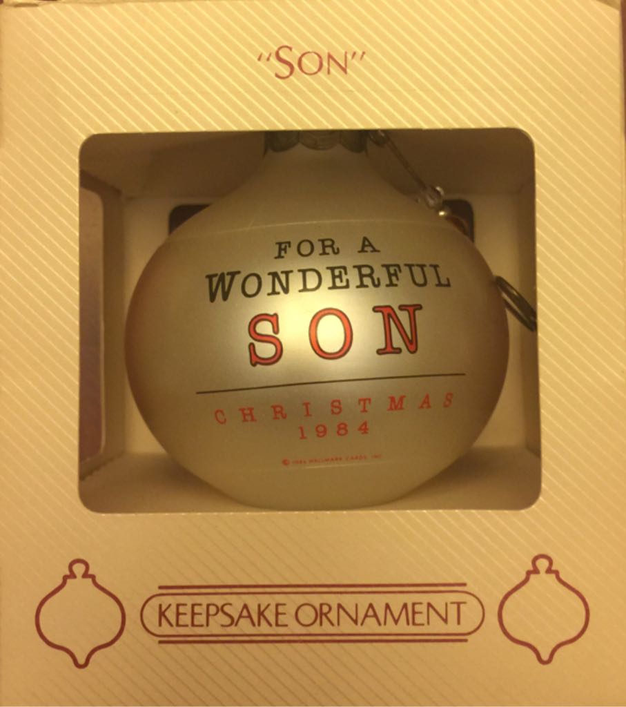 Son 1984  ornament collectible - Main Image 2