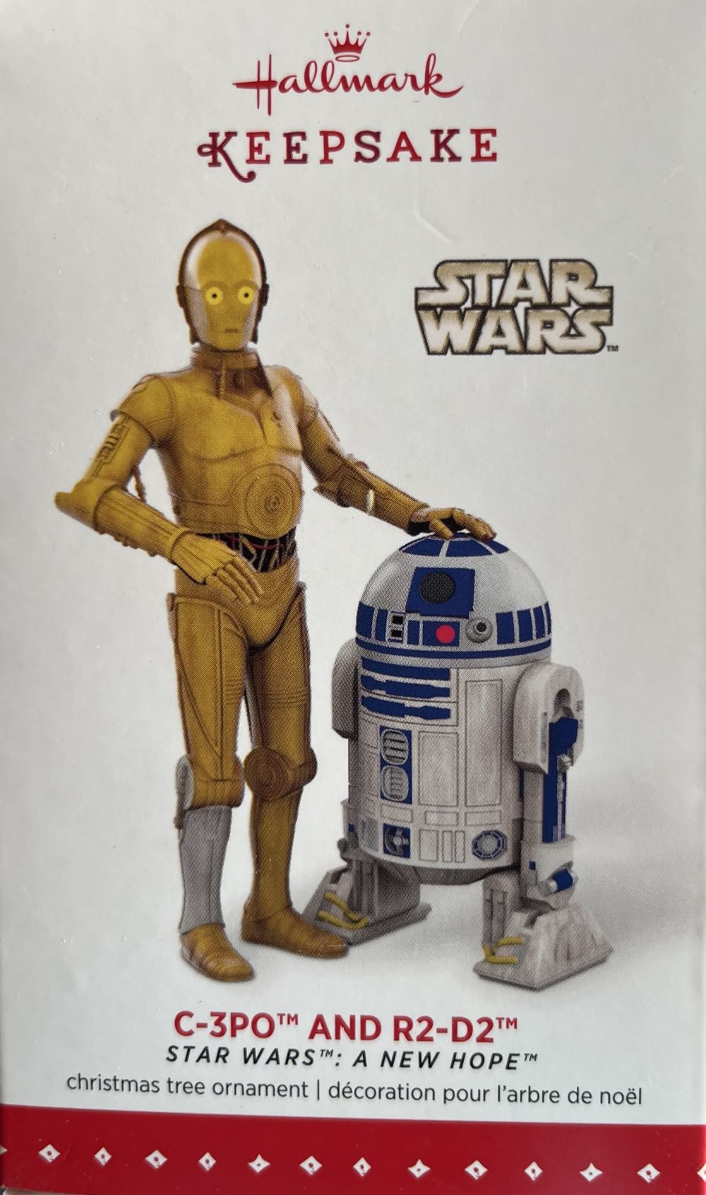 C-3PO and R2-D2 - Star Wars: A New Hope Collection (Disney) ornament collectible - Main Image 2