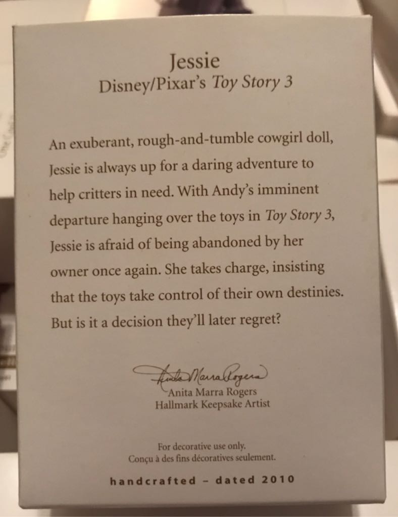 Jessie - Disney • Pixar Toy Story 3 (Movies) ornament collectible - Main Image 2