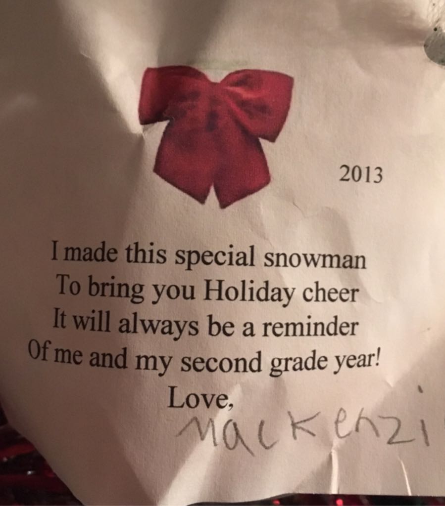 Snowman By Mackenzie  ornament collectible - Main Image 2