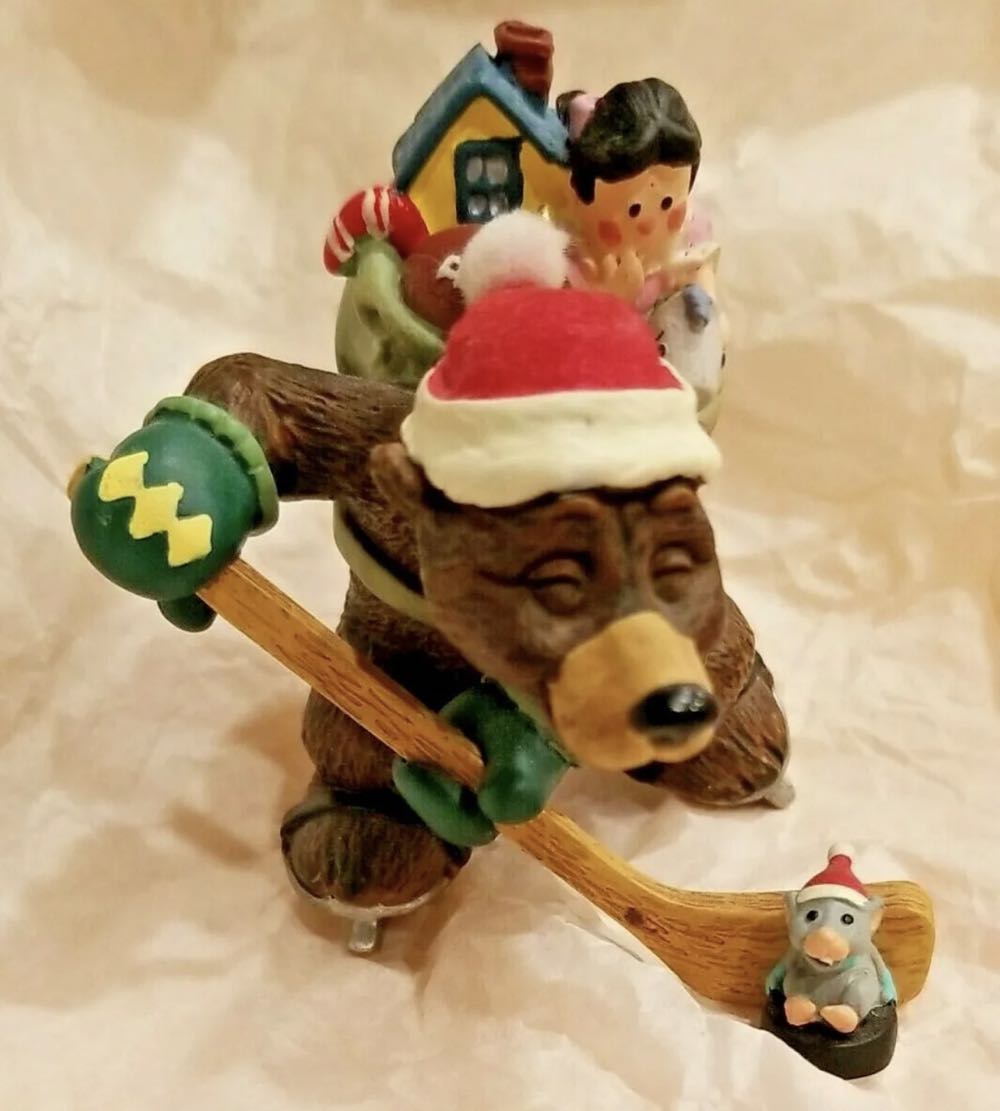 Hockey Thrills - Nick and Christopher ornament collectible - Main Image 3