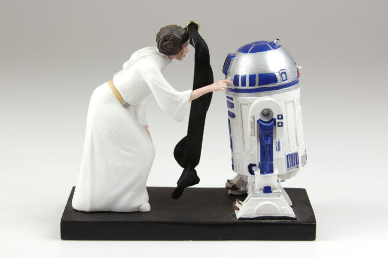 Star Wars - Leia And R2-D2 - Star Wars (Movie) ornament collectible - Main Image 2