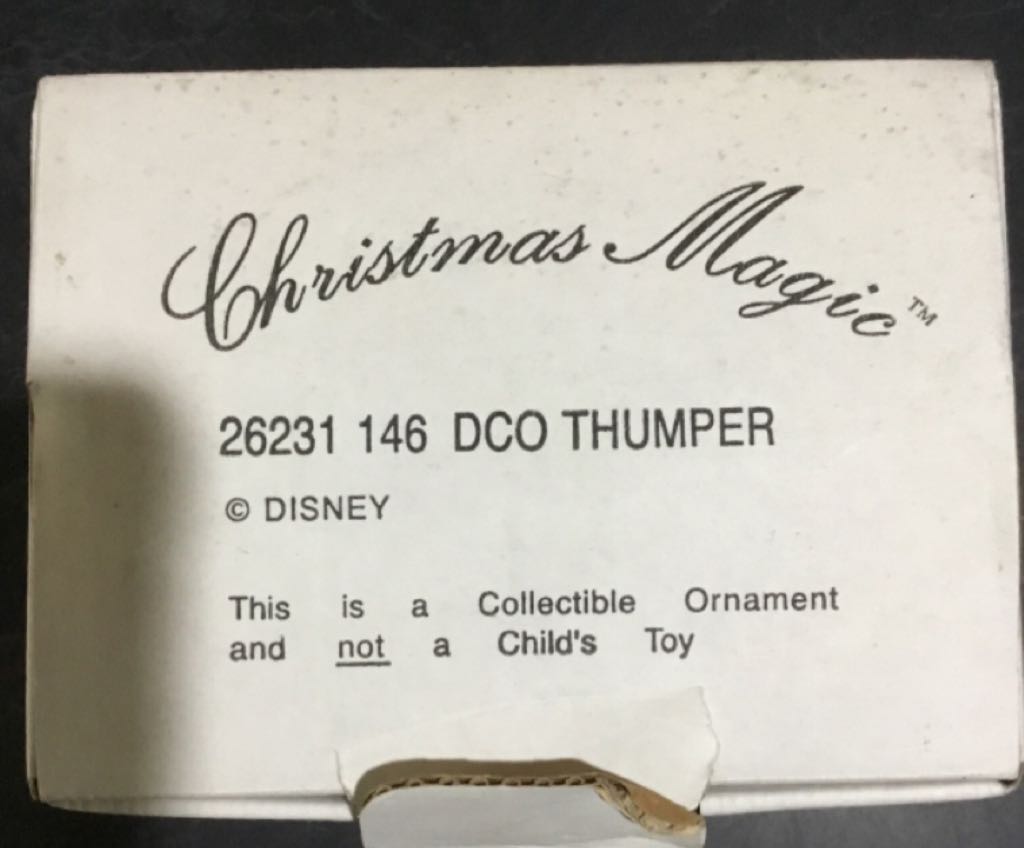 Thumper on Drum - Disney (Grolier) ornament collectible - Main Image 2