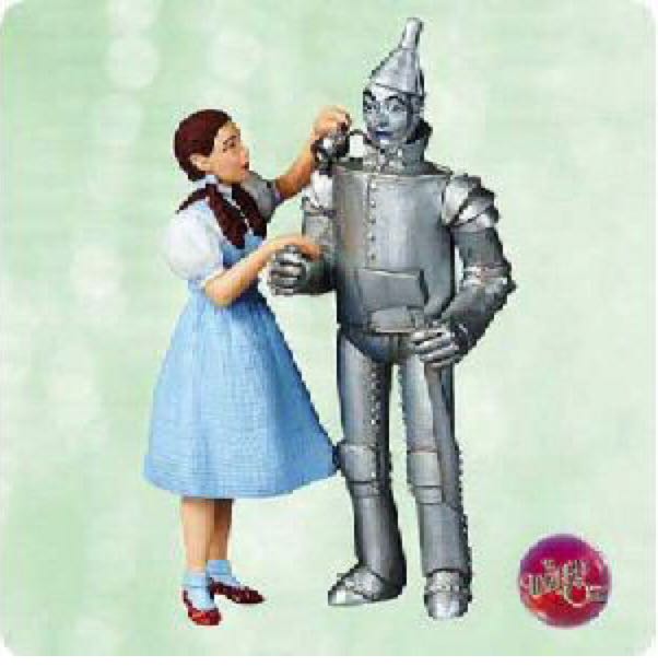 W Of Oz - Dorothy And Tin Man QXI8299 - The Wizard Of Oz (Movies & TV) ornament collectible - Main Image 2