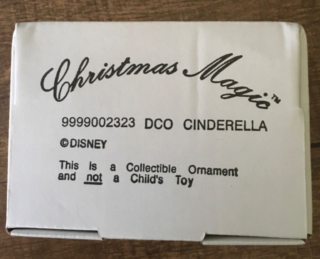 Cinderella with Mouse - Disney (Grolier) ornament collectible - Main Image 2